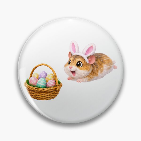 Item preview, Campbell’s Dwarf Hamster Easter Basket designed and sold by Sillytoe.