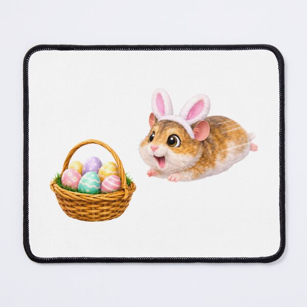 Item preview, Campbell’s Dwarf Hamster Easter Basket designed and sold by Sillytoe.