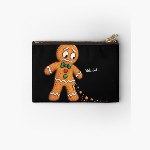 Item preview, Well Shit Funny Christmas, Gingerbread Man designed and sold by Saitokuu7Art.