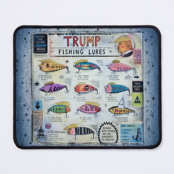 Item preview, Trump Fishing Lures designed and sold by PictureNZ.