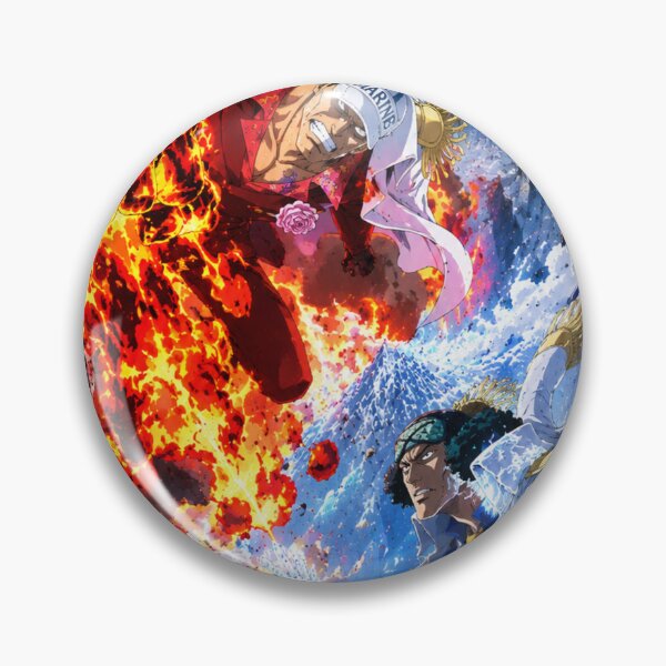 Item preview, Akainu Vs Aokiji designed and sold by jinwooo.