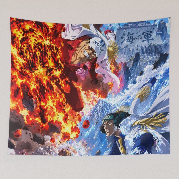 Item preview, Akainu Vs Aokiji designed and sold by jinwooo.