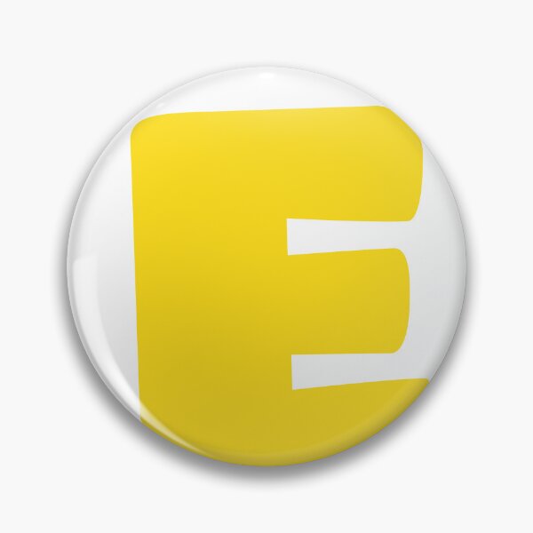 Item preview, Halloween Yellow Letter E Initial designed and sold by remoteart.