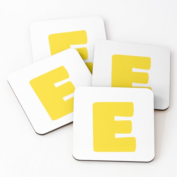 Item preview, Halloween Yellow Letter E Initial designed and sold by remoteart.