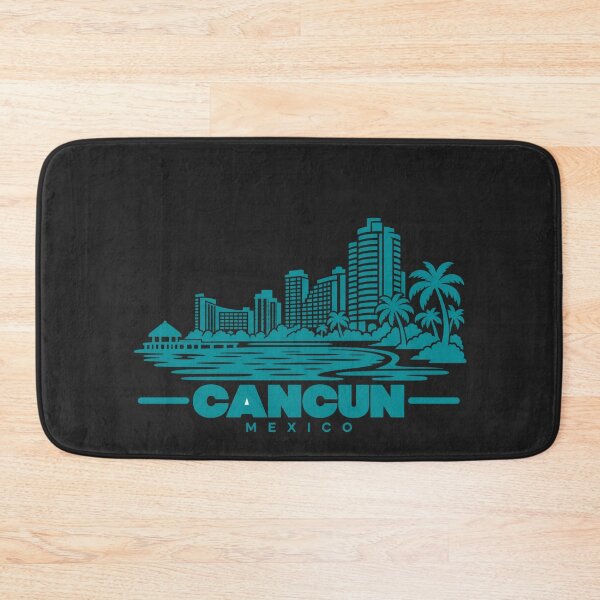 Item preview, Cancun Mexico Line Art Travel Poster designed and sold by CMYKStudio.
