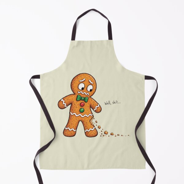 Item preview, Well Shit Funny Christmas, Gingerbread Man 2 designed and sold by Saitokuu7Art.