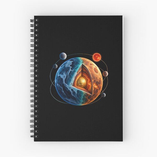 Item preview, Tidally Locked Exoplanet Cutaway – Day and Night World designed and sold by AMICO77.