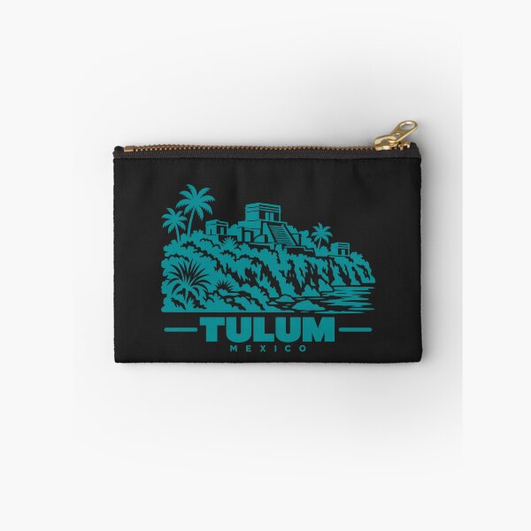 Item preview, Tulum Mexico Line Art Landmark Poster designed and sold by CMYKStudio.