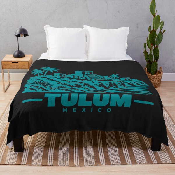Item preview, Tulum Mexico Line Art Landmark Poster designed and sold by CMYKStudio.