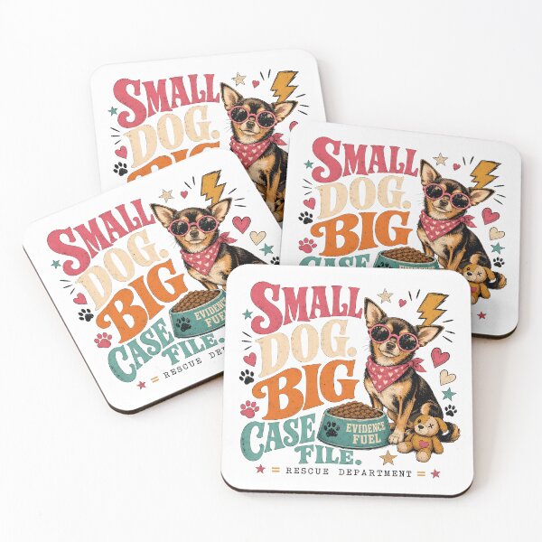 Item preview, Small Dog Big Case File Rescue Department designed and sold by JoyfullyOffbeat.