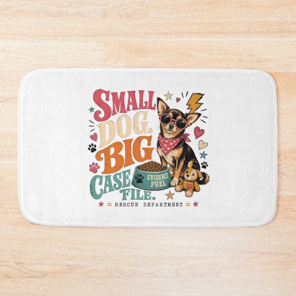 Item preview, Small Dog Big Case File Rescue Department designed and sold by JoyfullyOffbeat.