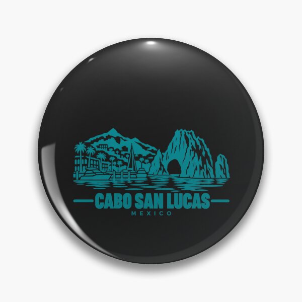 Aperçu de l'œuvre Affiche de la côte de Cabo San Lucas, Mexique (dessin au trait) créée et vendue par CMYKStudio.