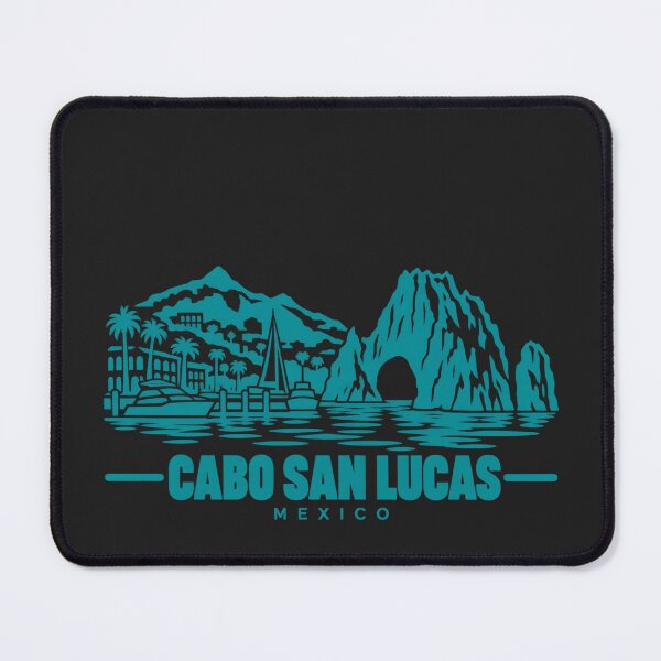 Item preview, Cabo San Lucas Mexico Line Art Coastline Poster designed and sold by CMYKStudio.