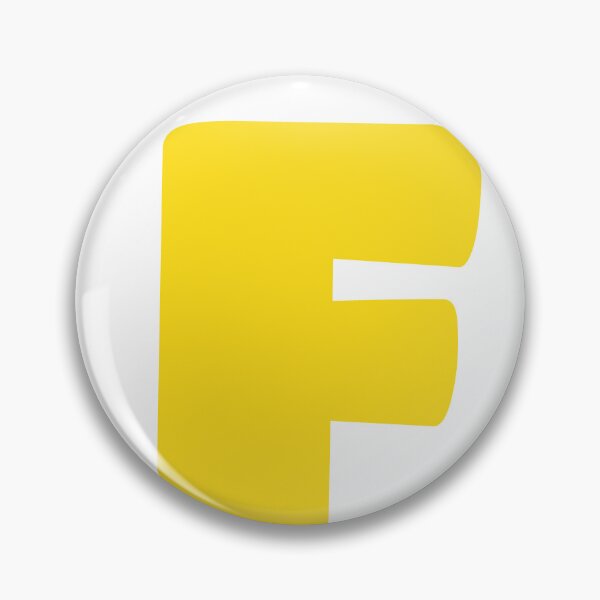 Item preview, Halloween Yellow Letter F Initial designed and sold by remoteart.