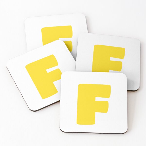 Item preview, Halloween Yellow Letter F Initial designed and sold by remoteart.