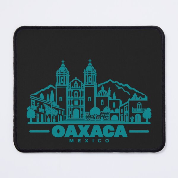 Item preview, Oaxaca Mexico Line Art Landmark Poster designed and sold by CMYKStudio.