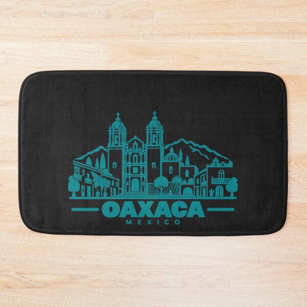 Item preview, Oaxaca Mexico Line Art Landmark Poster designed and sold by CMYKStudio.