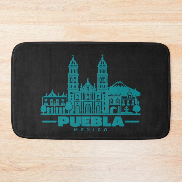 Item preview, Puebla Mexico Line Art Landmark Poster designed and sold by CMYKStudio.