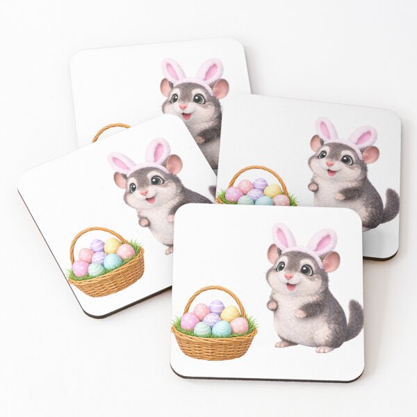 Item preview, Chinchilla Easter Basket designed and sold by Sillytoe.