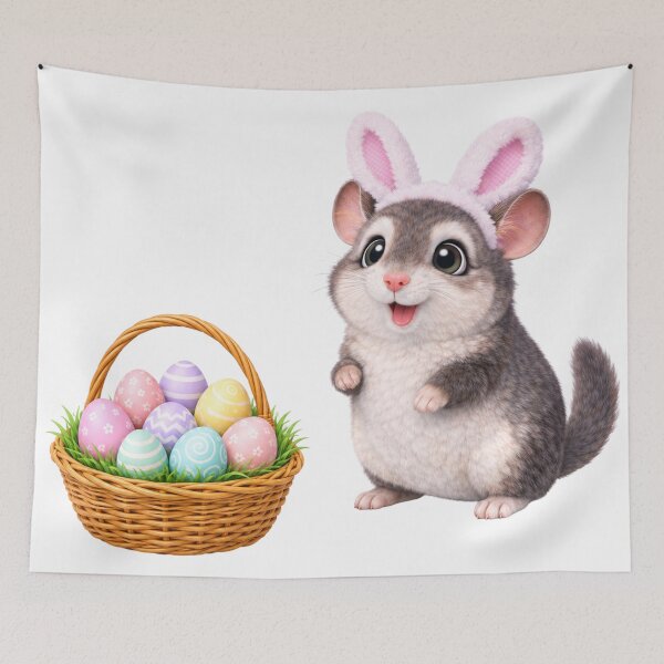 Item preview, Chinchilla Easter Basket designed and sold by Sillytoe.