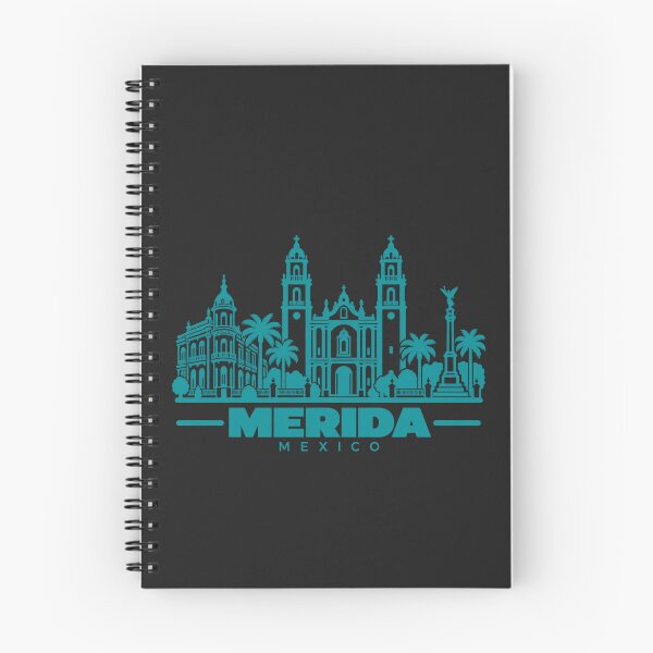 Item preview, Merida Mexico Line Art Landmark Poster designed and sold by CMYKStudio.