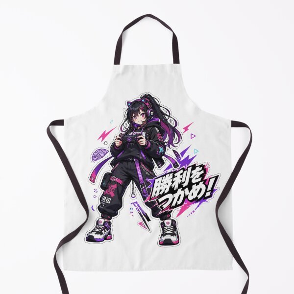 Item preview, Anime Gamer Girl Streetwear Gaming Character designed and sold by Animepopstudio.