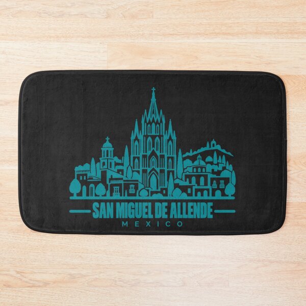 Item preview, San Miguel de Allende Mexico Line Art Landmark Poster designed and sold by CMYKStudio.