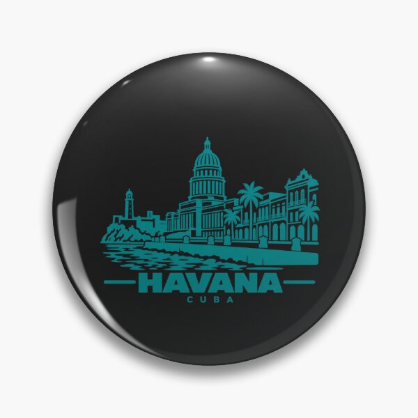 Item preview, Havana Cuba Line Art Skyline Poster designed and sold by CMYKStudio.