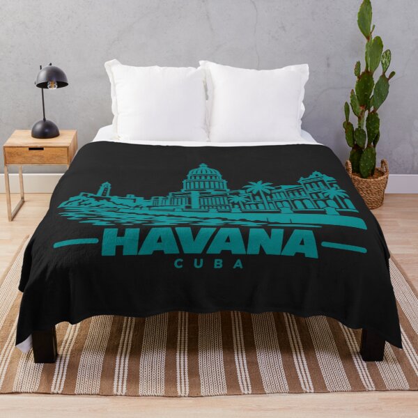 Item preview, Havana Cuba Line Art Skyline Poster designed and sold by CMYKStudio.