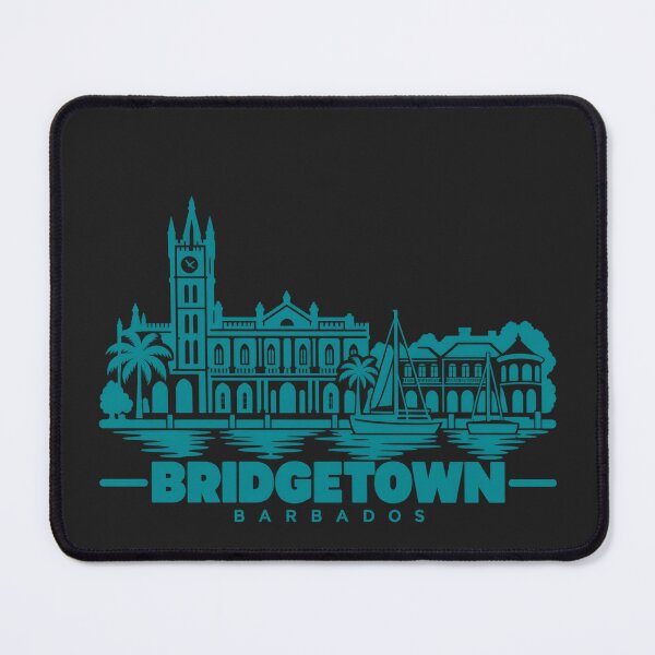 Item preview, Bridgetown Barbados Line Art Landmark Poster designed and sold by CMYKStudio.