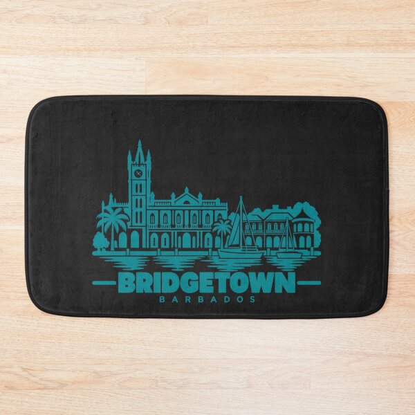 Item preview, Bridgetown Barbados Line Art Landmark Poster designed and sold by CMYKStudio.