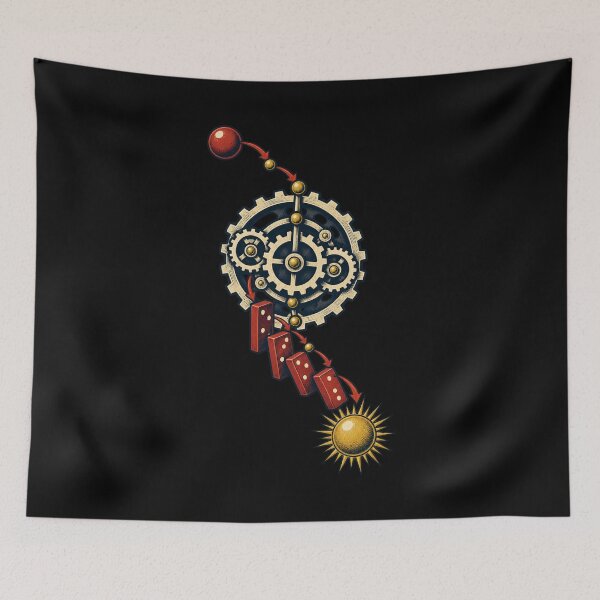 Item preview, Cause and Effect Machine – Causality Philosophy Art designed and sold by AMICO77.