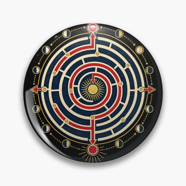 Item preview, Eternal Recurrence Labyrinth – Philosophy Cycle Art designed and sold by AMICO77.