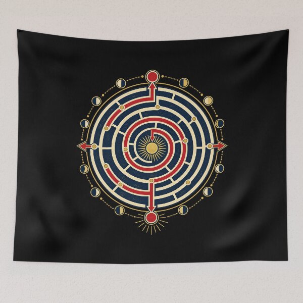 Item preview, Eternal Recurrence Labyrinth – Philosophy Cycle Art designed and sold by AMICO77.