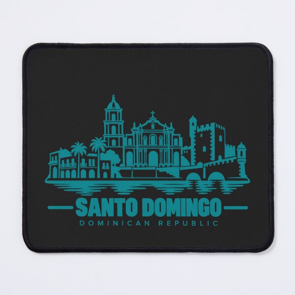 Item preview, Santo Domingo Dominican Republic Line Art Landmark Poster designed and sold by CMYKStudio.