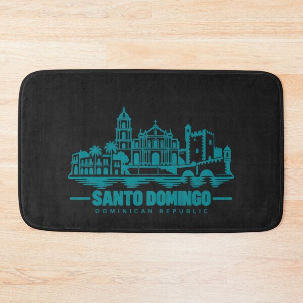 Item preview, Santo Domingo Dominican Republic Line Art Landmark Poster designed and sold by CMYKStudio.