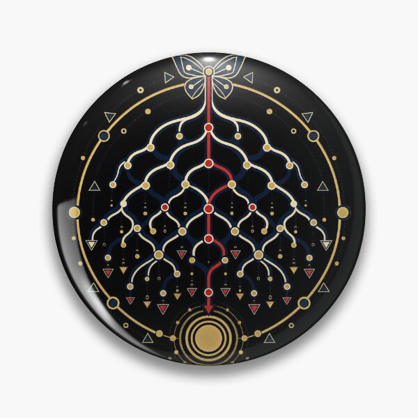 Item preview, Butterfly Effect Causal Web – Complexity Philosophy Art designed and sold by AMICO77.