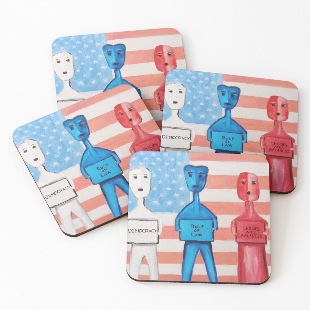 Item preview, Coasters (Set of 4) designed and sold by RoderickArtDC.