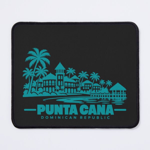 Item preview, Punta Cana Dominican Republic Line Art Coastline Poster designed and sold by CMYKStudio.