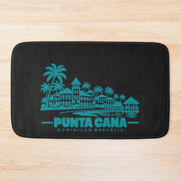 Item preview, Punta Cana Dominican Republic Line Art Coastline Poster designed and sold by CMYKStudio.