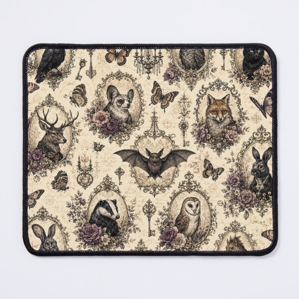 Item preview, Victorian Goth Enchanted Woodland Animals designed and sold by Aidi & Shae .