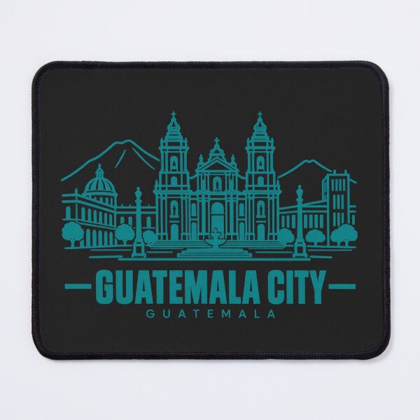 Item preview, Guatemala City Guatemala Line Art Skyline Poster designed and sold by CMYKStudio.