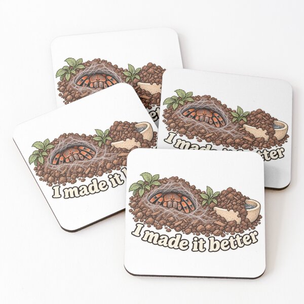 Item preview, Tarantula I Made It Better Funny Keeper Art designed and sold by threadandfangs.