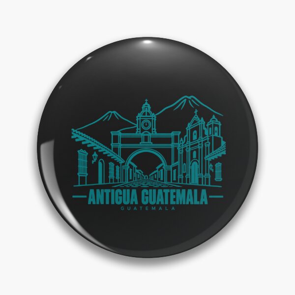 Item preview, Antigua Guatemala Guatemala Line Art Landmark Poster designed and sold by CMYKStudio.