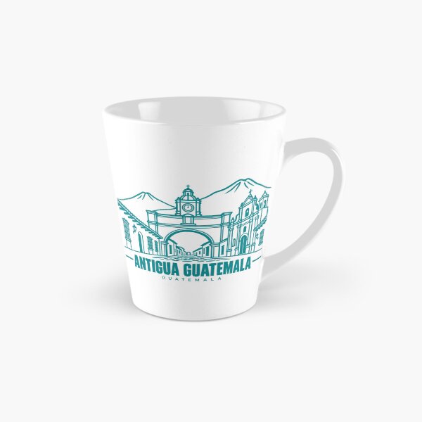Item preview, Antigua Guatemala Guatemala Line Art Landmark Poster designed and sold by CMYKStudio.