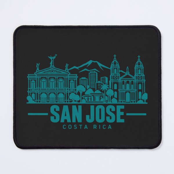Item preview, San Jose Costa Rica Line Art Skyline Poster designed and sold by CMYKStudio.