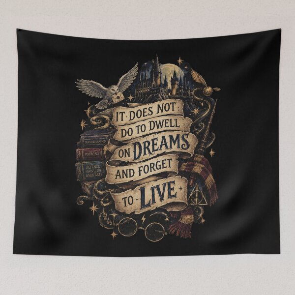 Item preview, Wizarding Dreams – Vintage Magical School Design designed and sold by ustylelab.