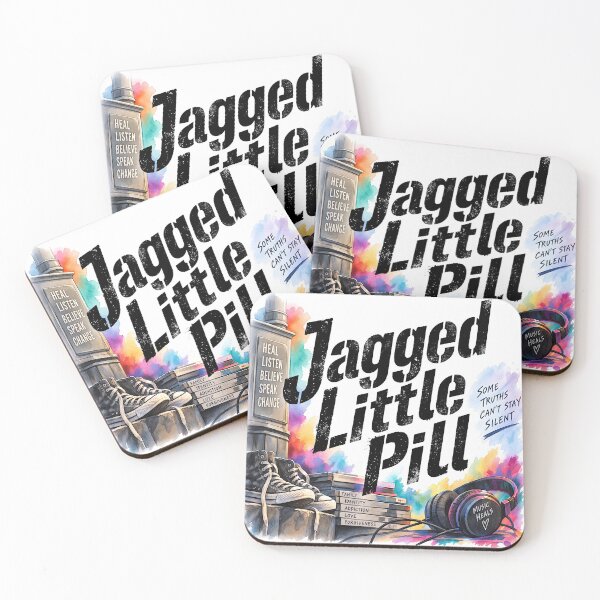Item preview, Jagged Little Pill  designed and sold by Lyric Vault - Rock on.