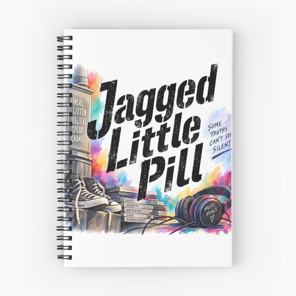 Item preview, Jagged Little Pill  designed and sold by Lyric Vault - Rock on.