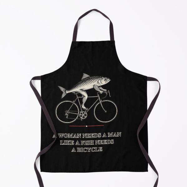 Item preview, A Woman Needs a Man Like a Fish Needs a Bicycle – Sardine designed and sold by AMICO77.